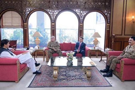 وزیراعظم سے آرمی چیف کی ملاقات