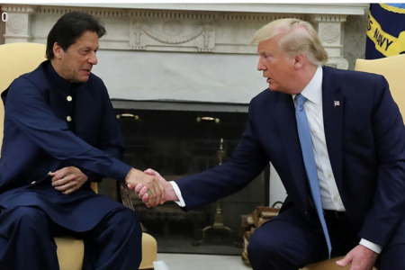 وزیراعظم عمران خان اور امریکی صدر ٹرمپ کی ملاقات، مسئلہ کشمیر پر ثالثی کی پیش کش