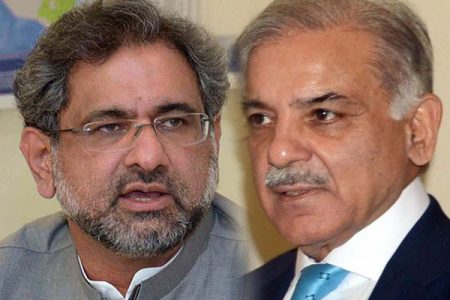 شاہدخاقان عباسی کی گرفتاری ،سابق وزیراعظم نے وارنٹ گرفتاری دکھانے کا مطالبہ کیا تو نیب حکام نے کیا چیز دکھادی؟ شہبازشریف نے بھانڈا پھوڑدیا