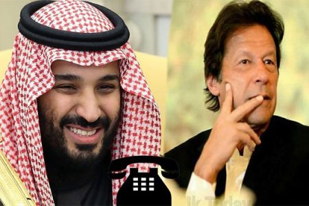 وزیراعظم کا سعودی ولی کو ایک بار پھر ٹیلی فون