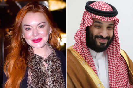 سعودی ولی عہد کا گلوکارہ لنڈسے لوہن کے ساتھ معاشقہ
