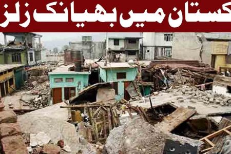 پاکستان کے مختلف شہروں میں زلزلے کے شدید جھٹکے محسوس کیے گے ہیں