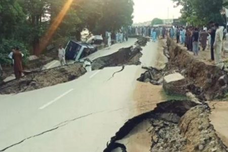 زلزلے سے ہونے والے نقصان کا اندازہ لگانے کیلئے ابتدائی فضائی وزمینی سروے مکمل کرلیا گیا