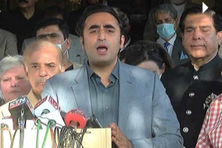پیر کو تحریک عدم اعتماد پیش نہ ہوئی تو اسمبلی میں دھرنا دے دیں گے، اپوزیشن کی دھمکی